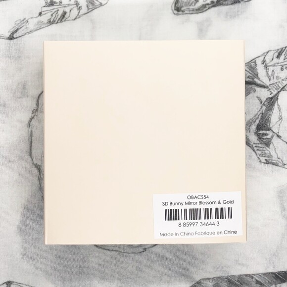 ♡ Olivia Burton ♡ Bunny Compact Mirror - Blossom & Gold - Picture 6 of 9